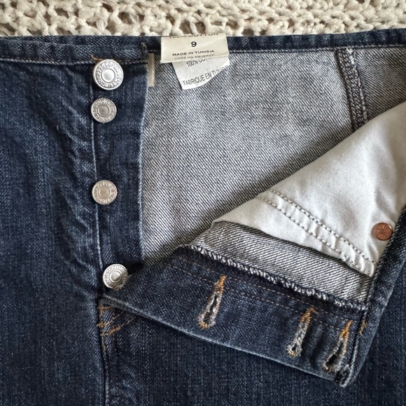 Levi's Dark Wash Denim Skirt - Picture 3 of 6